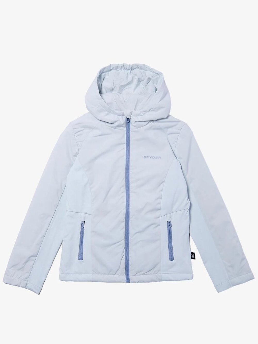 Girl's Spyderlite Jacket - Ash Blue